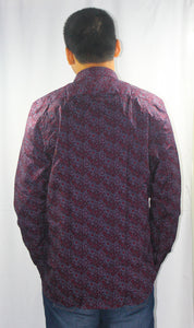 Round Printed  Casual Full sleeve Shirt