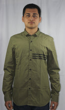 Load image into Gallery viewer, Green  Casual  Printed Shirt