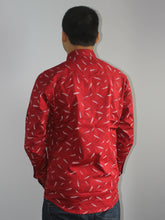 Load image into Gallery viewer, Full sleeve Cotton Feather Printed Shirt