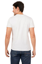 Load image into Gallery viewer, Men Short Sleeve White Guitar Printed T-Shirt