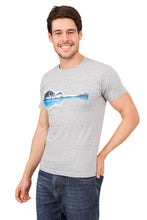 Load image into Gallery viewer, Guitar Lake Reflections Heather Grey T-Shirt