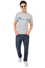 Load image into Gallery viewer, Guitar Lake Reflections Heather Grey T-Shirt