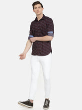 Load image into Gallery viewer, Round Printed  Casual Full sleeve Shirt